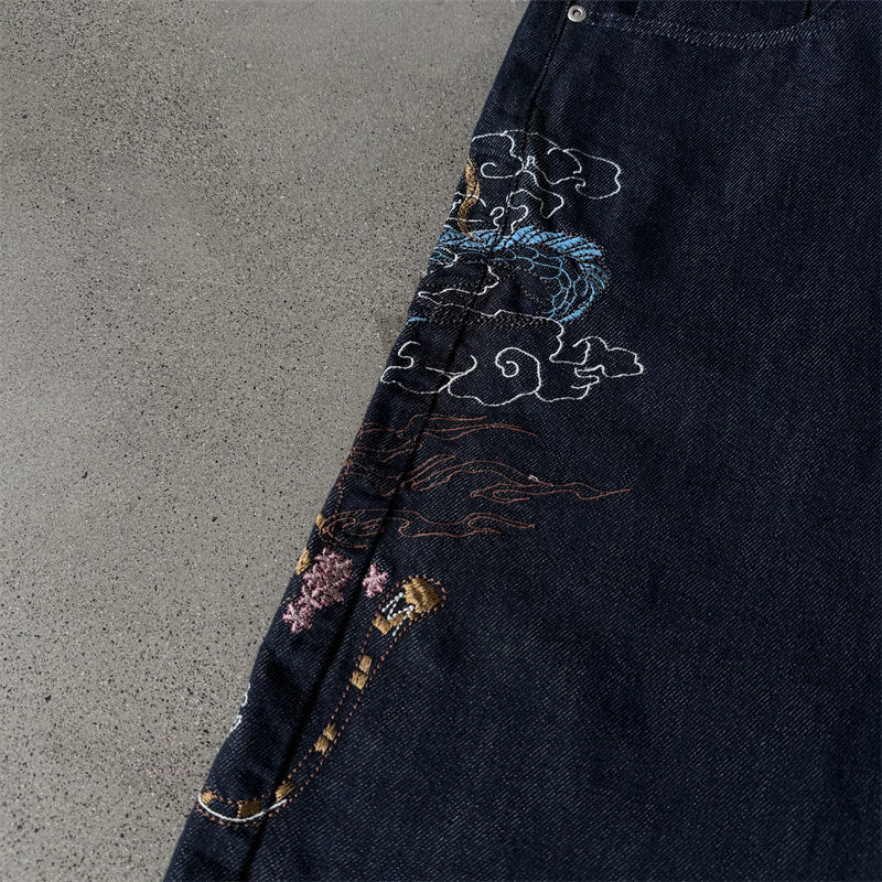 Derschutze Yakuza Indigo Raw Jorts 04