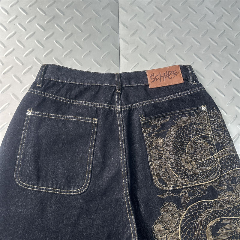 Derschutze Yakuza Indigo Raw Jorts 03