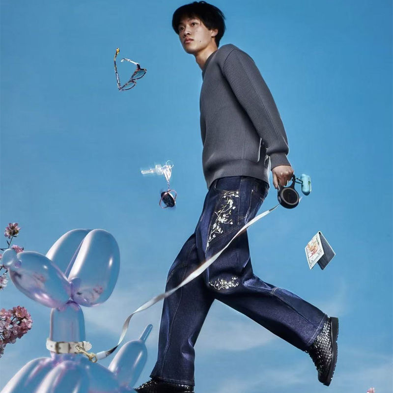 Derschutze Blossom Raw Denim Wearing Effect