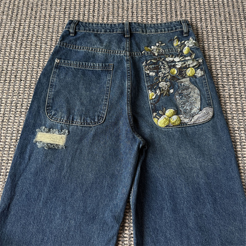 Derschutze Garden of Eden Indigo Denim