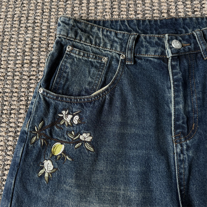 Derschutze Garden of Eden Indigo Denim