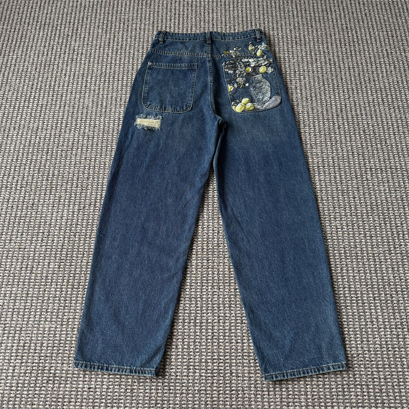 Derschutze Garden of Eden Indigo Denim
