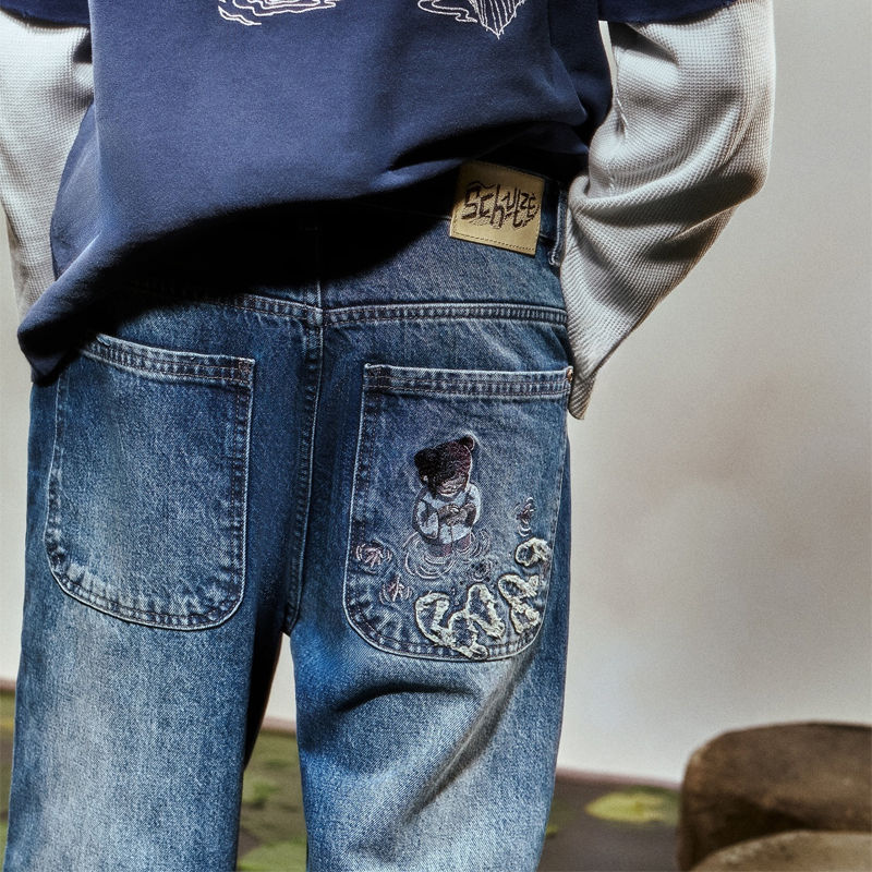 Derschutze Koi Fish V2 Denim Blue Wearing Effect