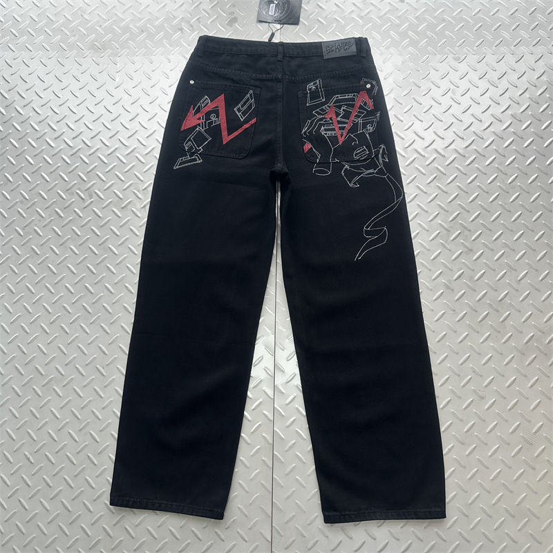 Derschutze Wall Street Black Denim
