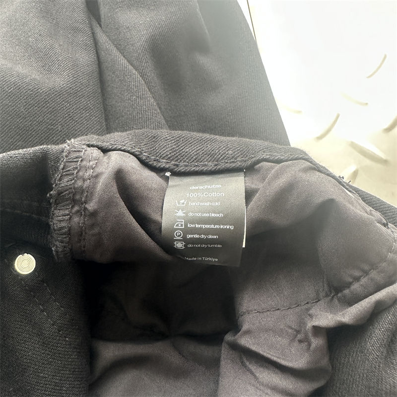 Derschutze Wall Street Black Denim