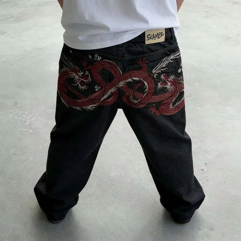 Derschutze Yakuza Raw Denim Black Wearing Effect