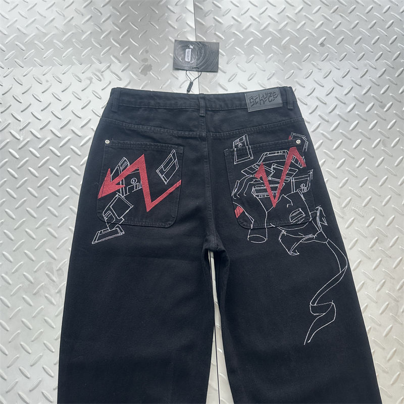Derschutze Wall Street Black Denim