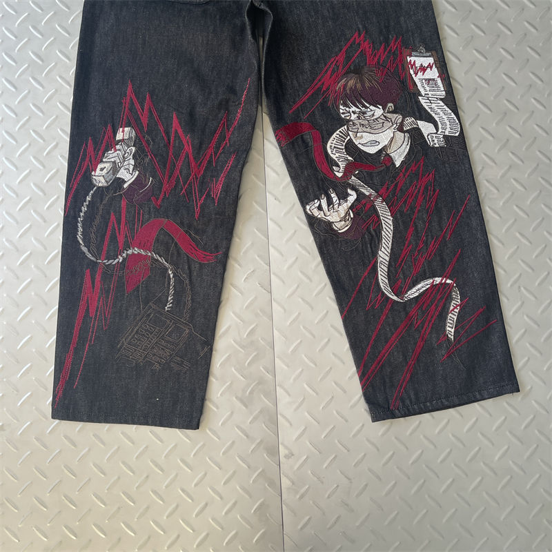 Derschutze Wall Street Black Raw Denim