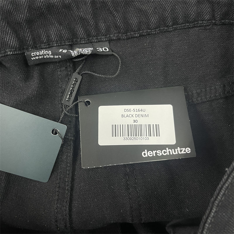 Derschutze Yakuza Denim Black 02