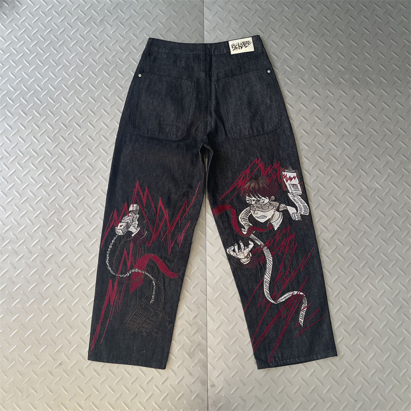 Derschutze Wall Street Black Raw Denim