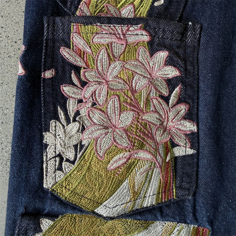 Derschutze Yakuza Indigo Raw Denim