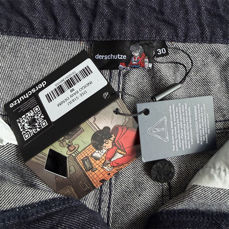Derschutze Yakuza V2 Indigo Raw Denim