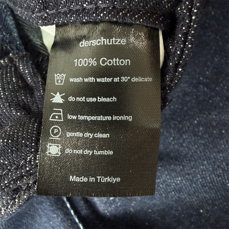 Derschutze Yakuza Indigo Raw Denim