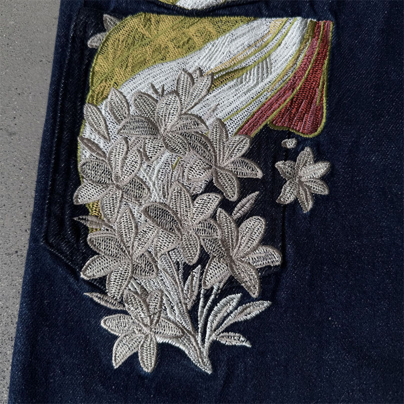 Derschutze Yakuza Indigo Raw Denim