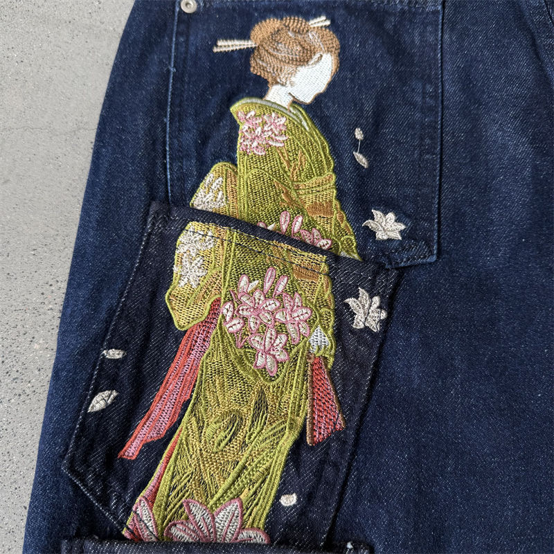 Derschutze Yakuza Indigo Raw Denim