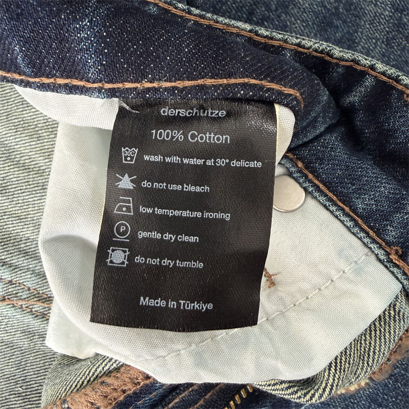 Derschutze Yakuza Indigo Washed Denim