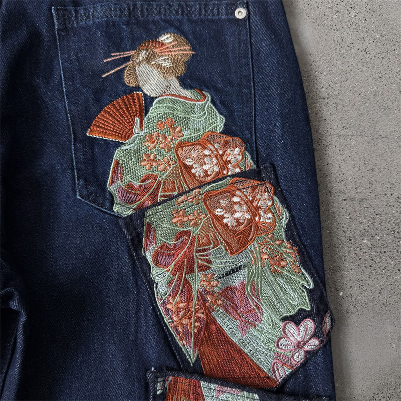 Derschutze Yakuza Indigo Raw Denim