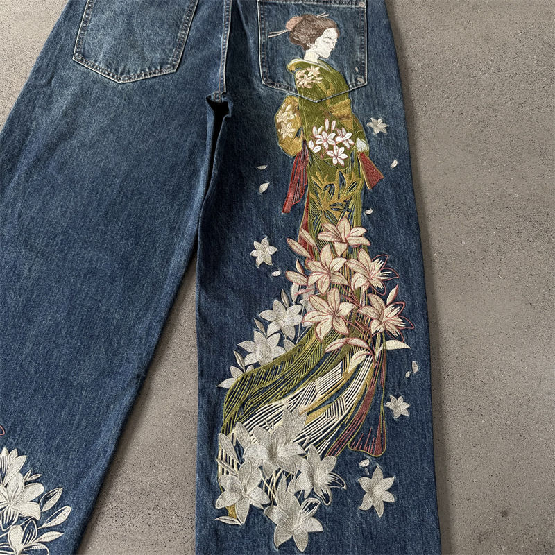 Derschutze Yakuza Indigo Washed Denim