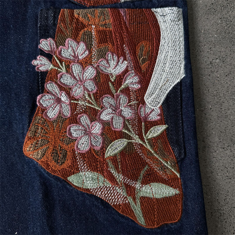 Derschutze Yakuza Indigo Raw Denim