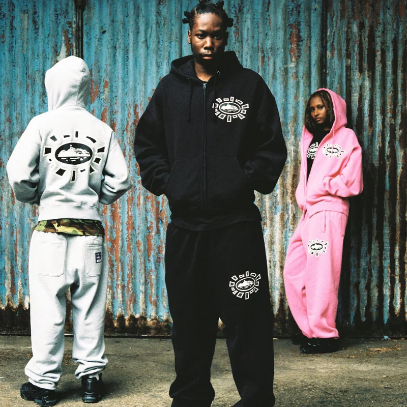 Corteiz X Adwysd Always Alweiz Tracksuit Wearing Effect