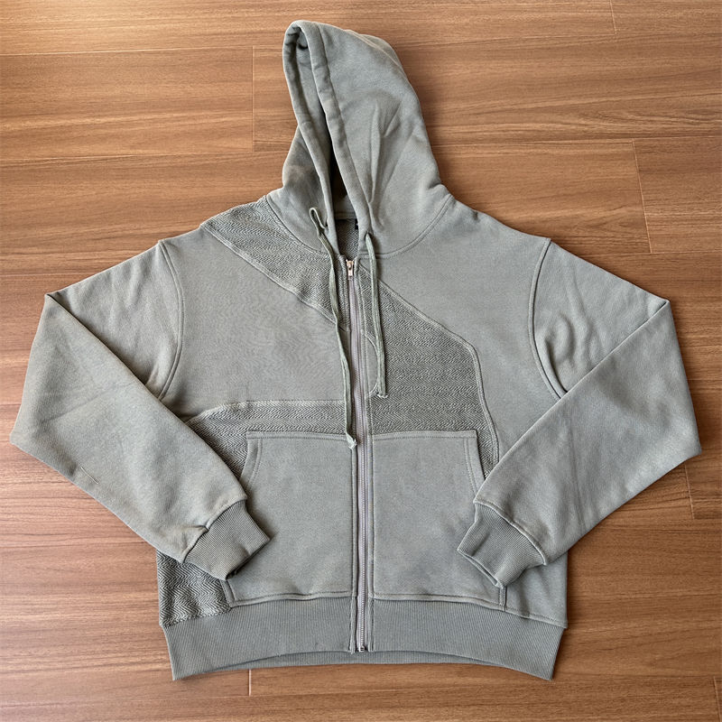 Derschutze Lotus Zip Up Hoodie