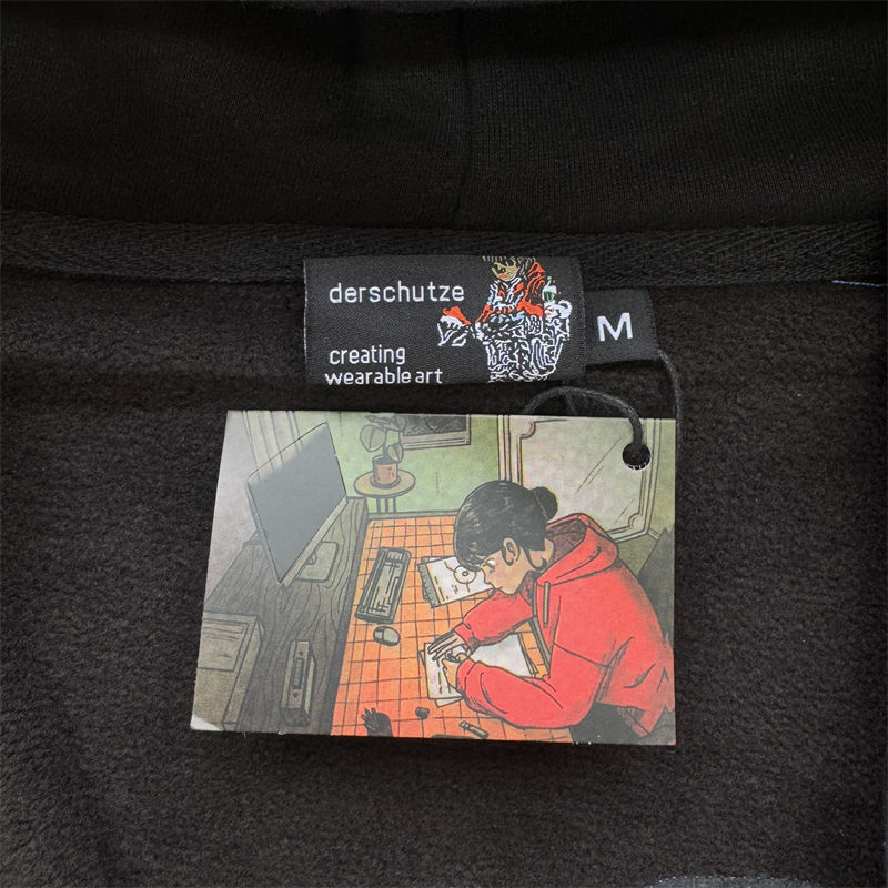 Derschutze Western Zip Up Hoodie and Jogger