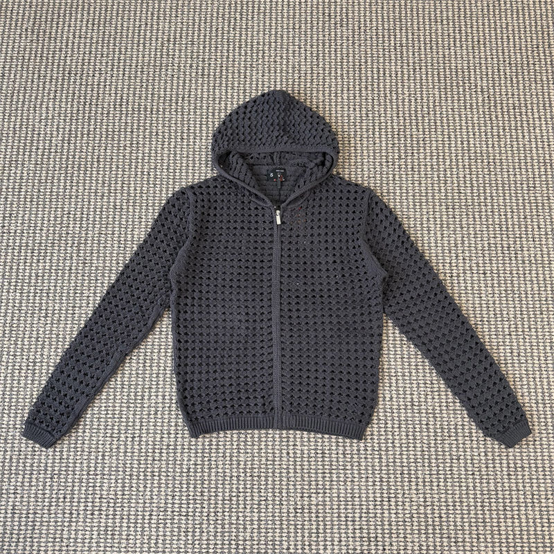 Derschutze Aziza Crochet Zip Up