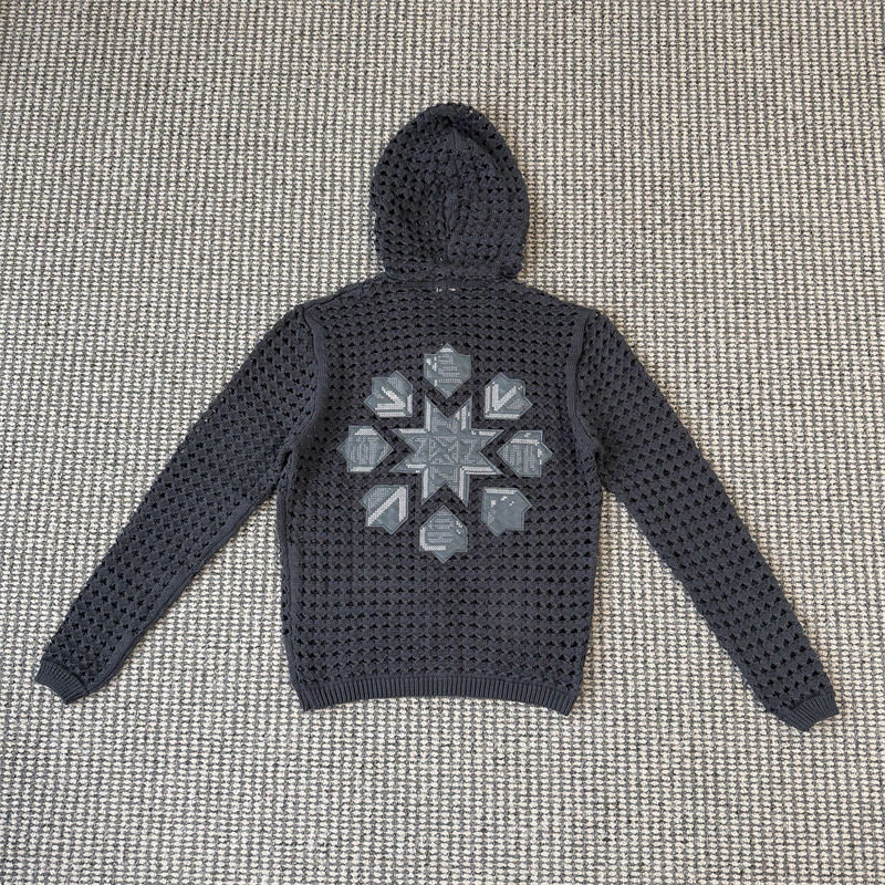 Derschutze Aziza Crochet Zip Up