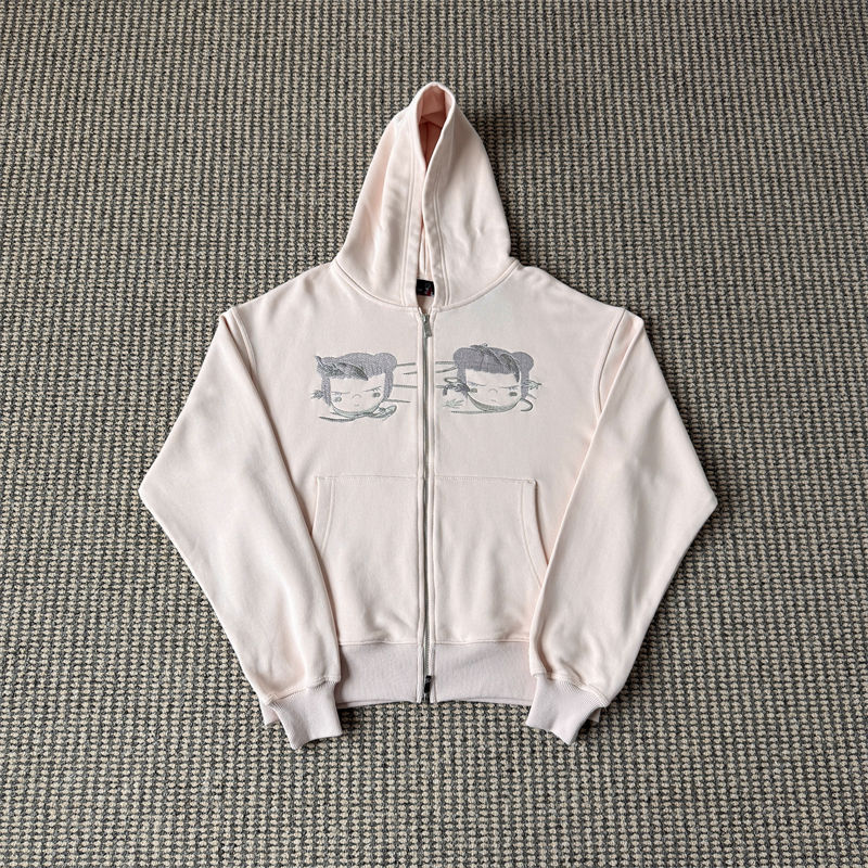 Derschutze Koi Zip Up Hoodie