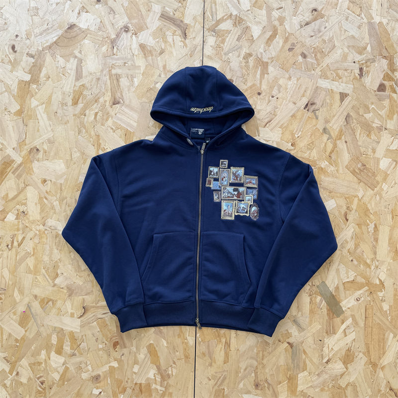 Derschutze Gallery Zip Up Hoodie
