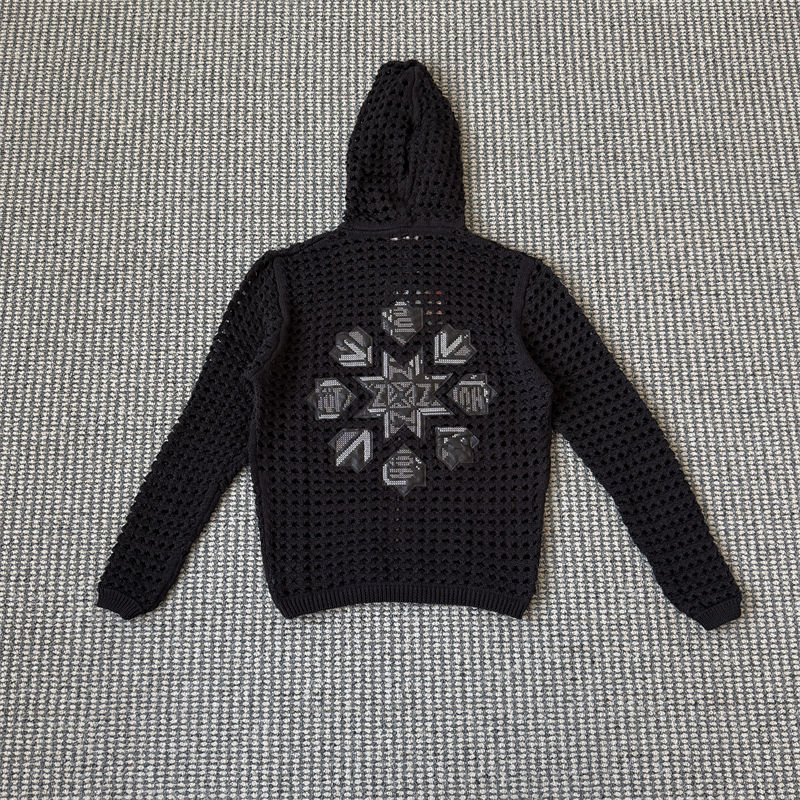 Derschutze Aziza Crochet Zip Up