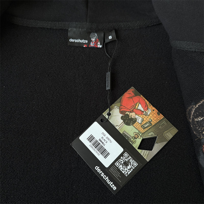 Derschutze Koi Zip Up Hoodie