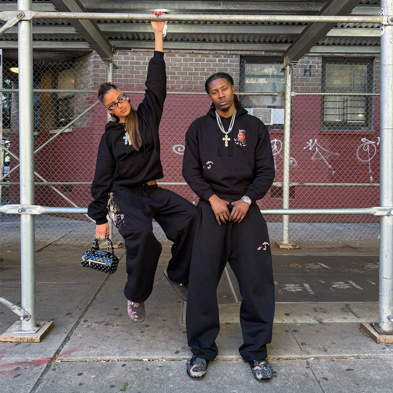 Derschutze Koi Fish V3 Tracksuits Wearing Effect