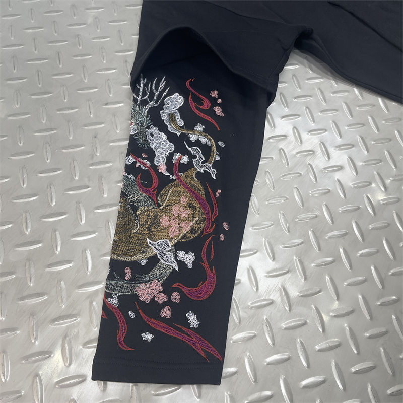 Derschutze Yakuza Double Sleeve Hoodie