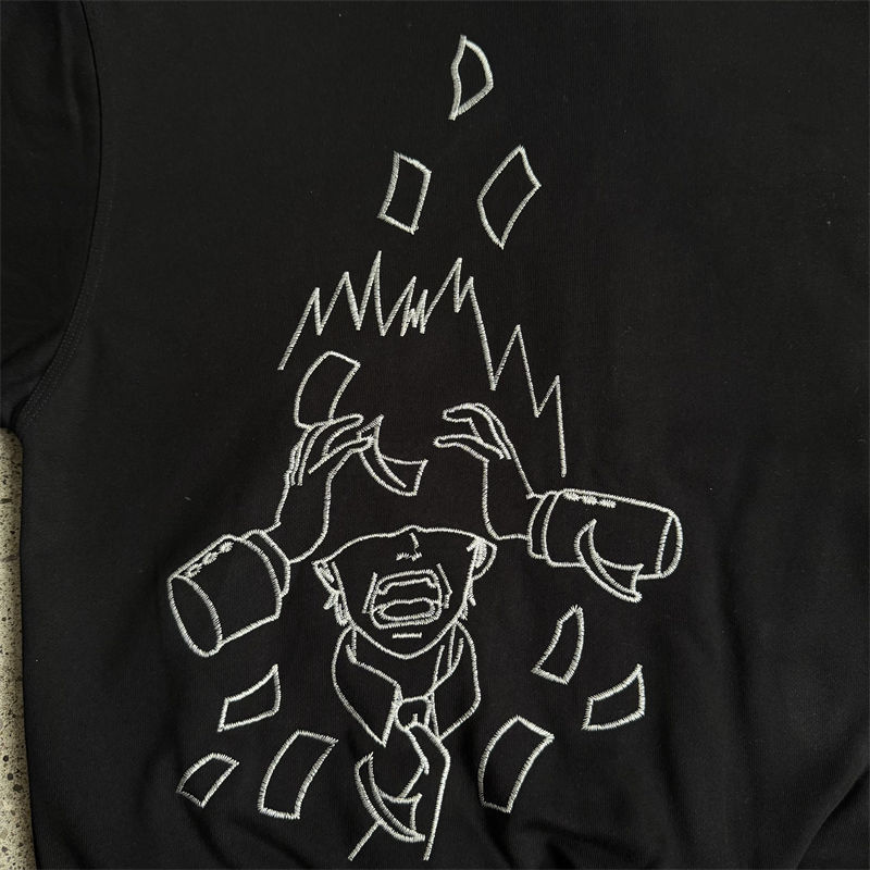 Derschutze Wall Street Zip Up Hoodie