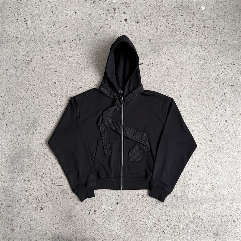 Derschutze Wall Street Zip Up Hoodie