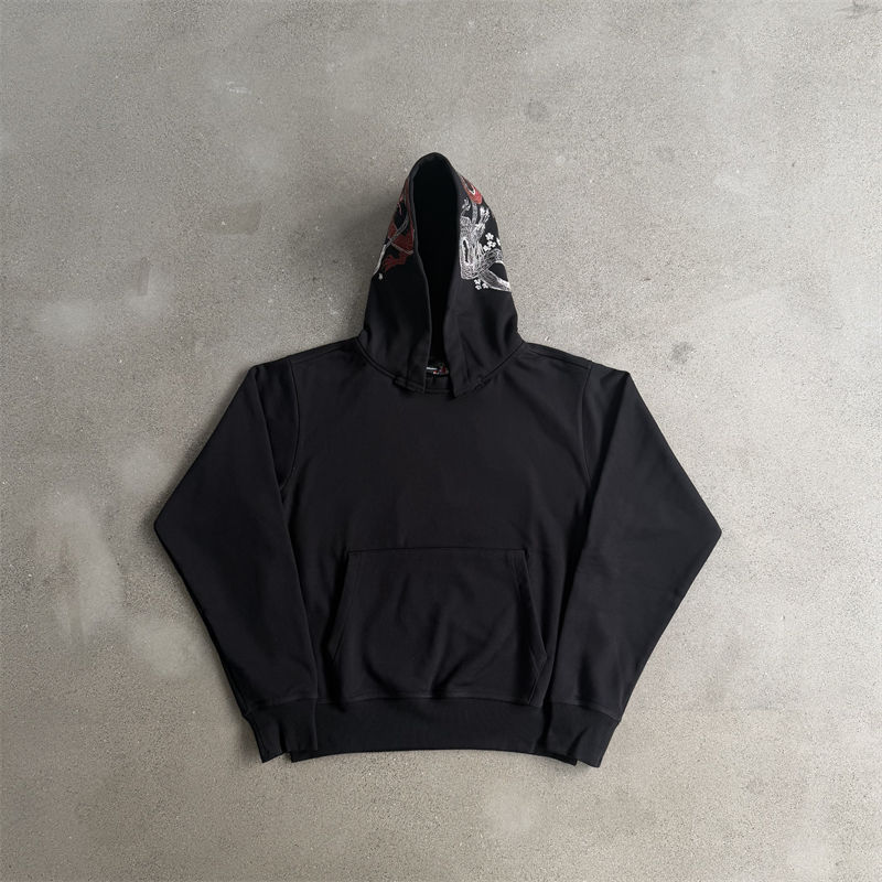 Derschutze Yakuza Hoodie Black 02