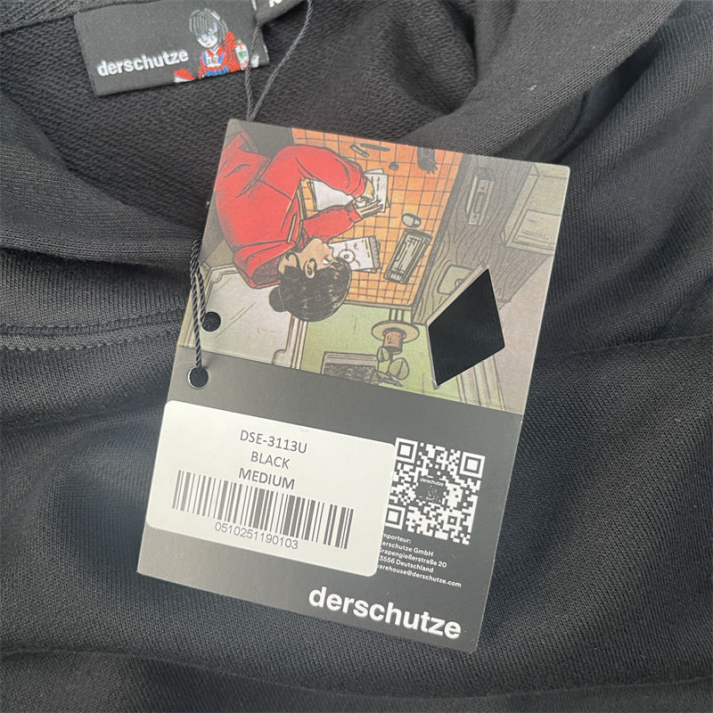 Derschutze Yakuza Double Sleeve Hoodie