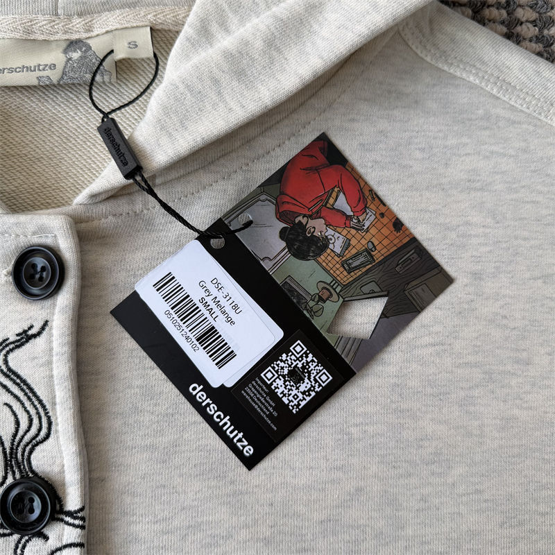 Derschutze Yakuza V2 Button Up Hoodie