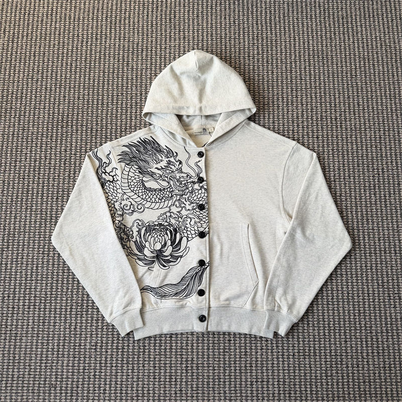 Derschutze Yakuza V2 Button Up Hoodie