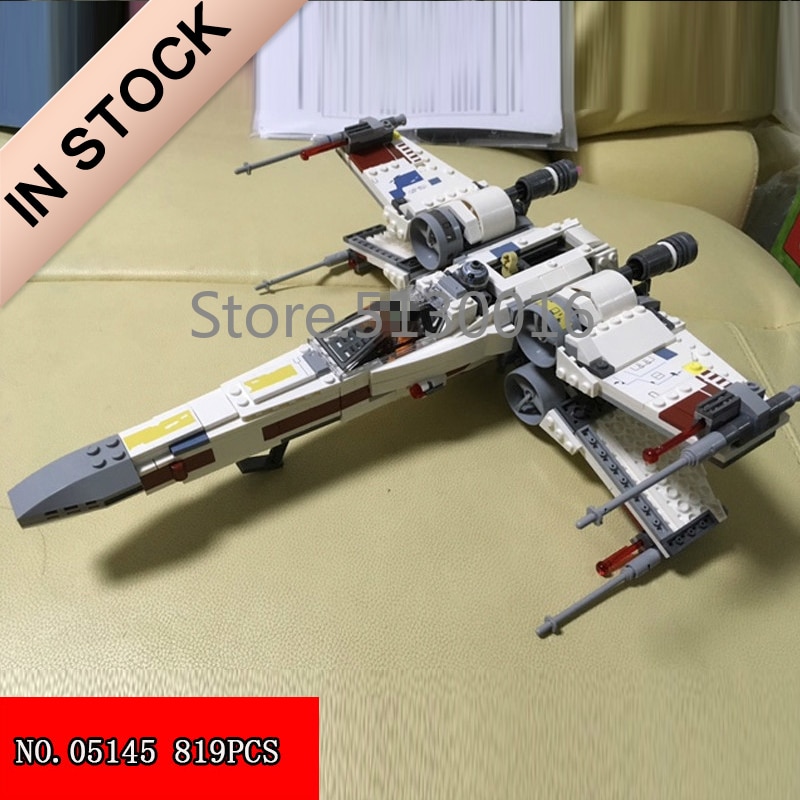 Star Wars Series Poe's X-Wing Fighter Interstellar 815pcs Moc Model ...