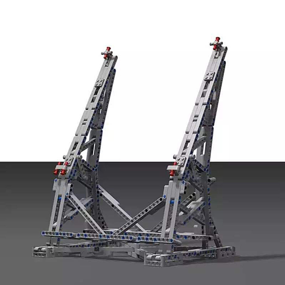 Efferman's Vertical Stand for Millennium Falcon DK5001 407Pcs Moc Model Modular Buildling Blocks Bricks MOC-10219 05132 81055