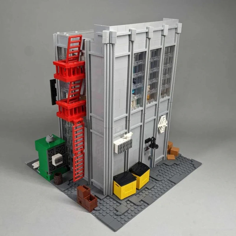 Super Heroes Spaider Man Daily Bugle 3772Pcs Moc Model Modular Building Blocks Bricks Toys 76178 78008