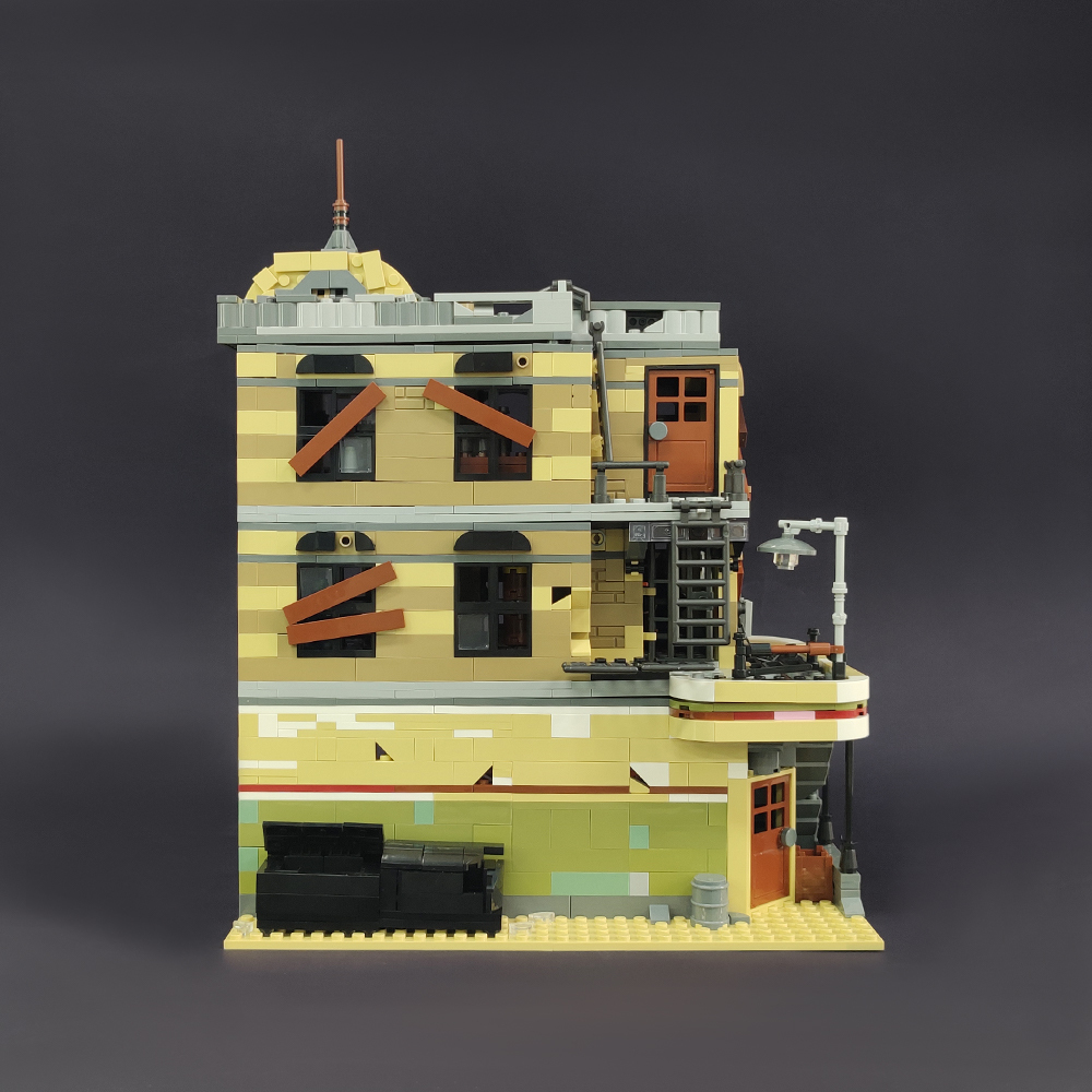 Creator Expert Street View Dooms Day Downtown Diner Zombie 2795Pcs 89101 Moc Model Modular Building Blocks Bricks 10260