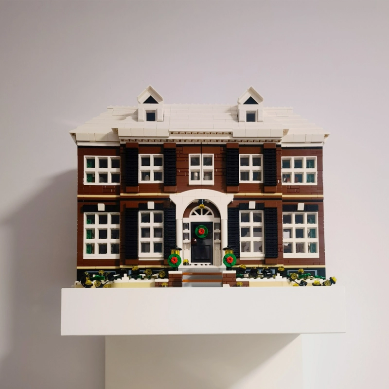 King Home Alone House 3955Pcs Moc Model Modular Building Blocks Bricks Toys 21330 A68478