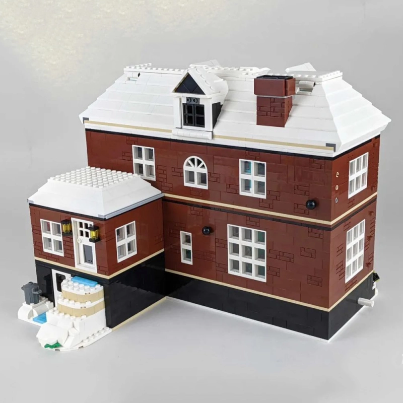 King Home Alone House 3955Pcs Moc Model Modular Building Blocks Bricks Toys 21330 A68478