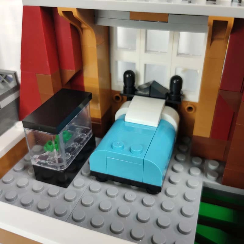 Creator Expert Street View Bookshop 2570Pcs Moc Model Modular Building Blocks Bricks Toys 10270 180155 10201 JJ001 2033 8501