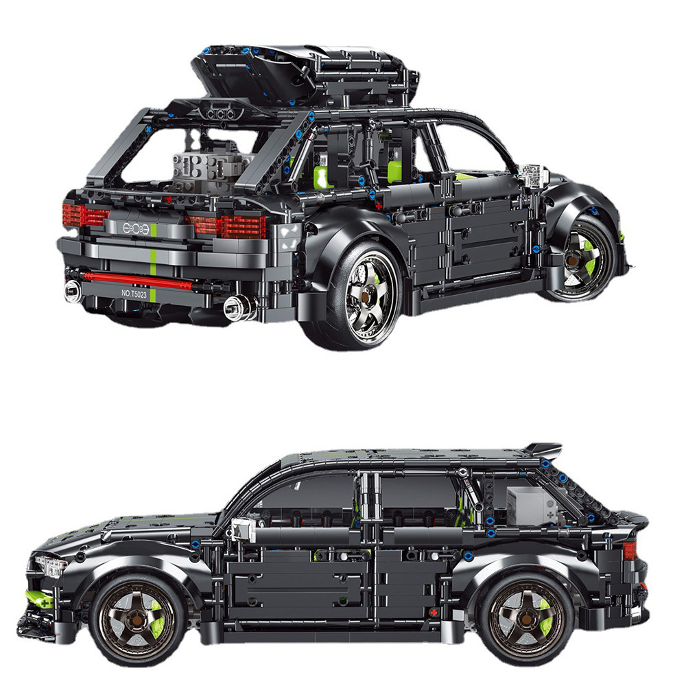 TGL Audi RS6 Avant Classic Car Super Car 2896Pcs Moc Model Modular Building Blocks Bricks Toys T5023