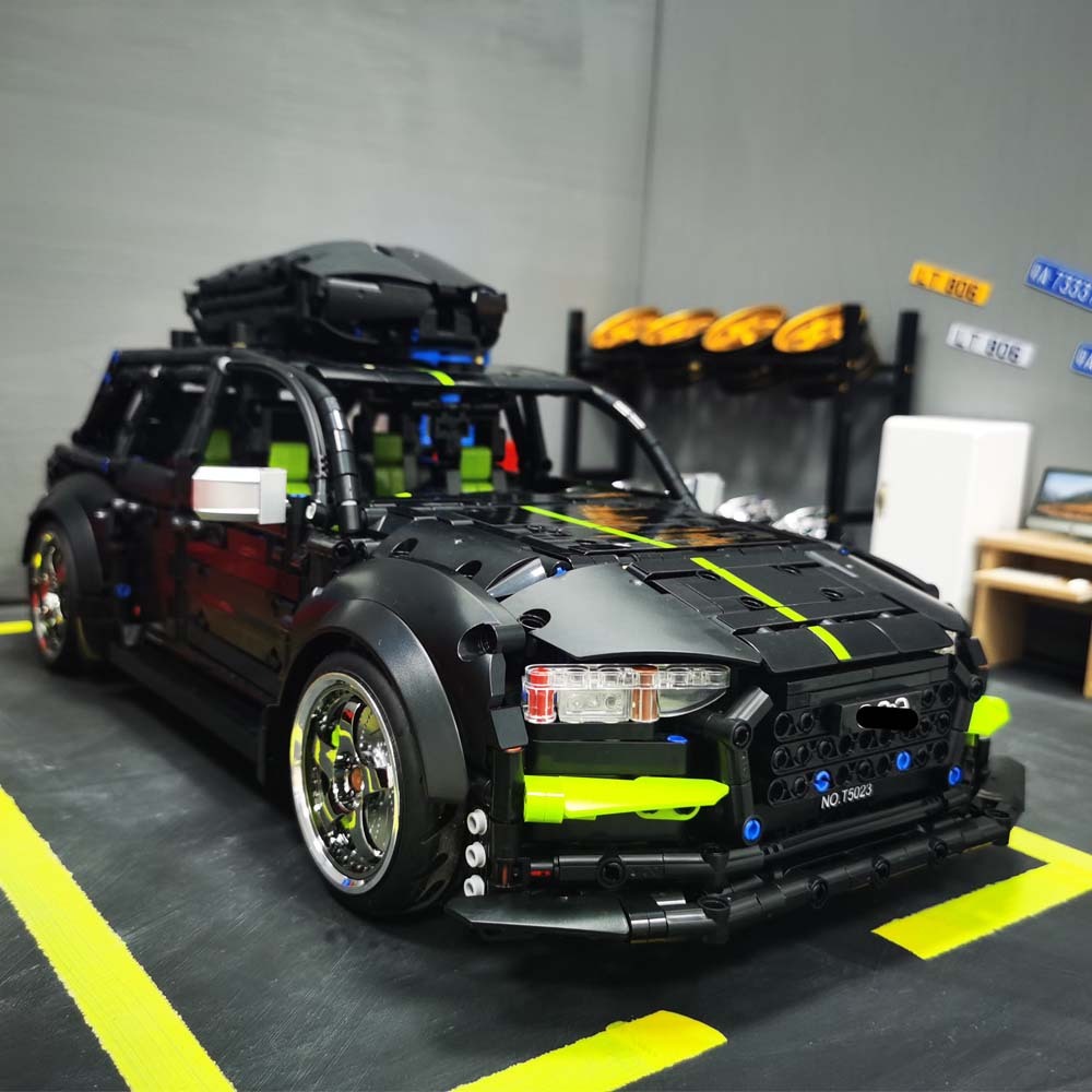 TGL Audi RS6 Avant Classic Car Super Car 2896Pcs Moc Model Modular Building Blocks Bricks Toys T5023