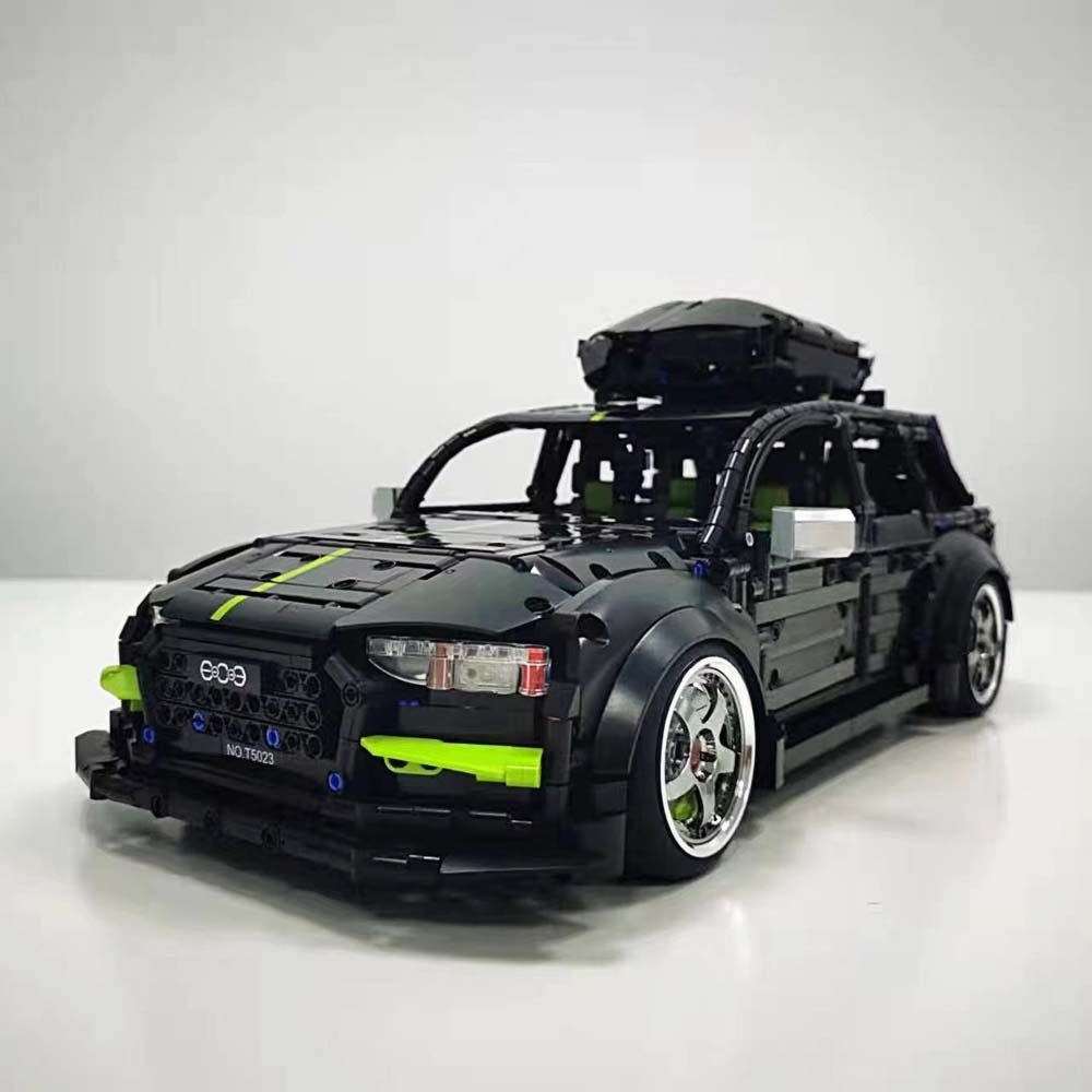 TGL Audi RS6 Avant Classic Car Super Car 2896Pcs Moc Model Modular Building Blocks Bricks Toys T5023